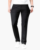 Jaxon | Slim Passform Lässige Chino-Hose – Schwarz