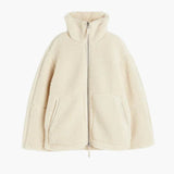 Lambswool Jacke für Damen – Beige