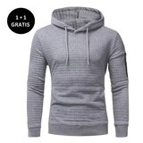 ASTHON  – Herbst-KapuzenHoodie für Männer – Grau