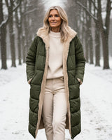 Kiriaki – Sherpa Winter Jacke – Grün