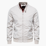 Winddichte Freizeitjacke für Herren – Weiß