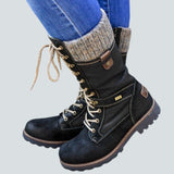 Janey – rutschfeste Stiefel – Schwarz