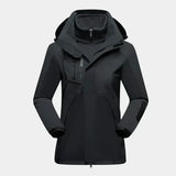 Kato - wasserdichte jacke für damen – Schwarz