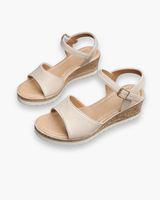 Damen Wedge Sandalen | Bequem – Beige