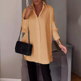 Zoe™ - Damen Revershemd – GELB