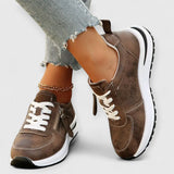 Leonica | Luxuriöser Komfort-Sneaker – Braun