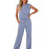 Esperanza – Zweiteiliges Set im Lässig Stil – Blau