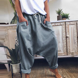 Dionne - Lässige elastische Hose für Damen – Grau