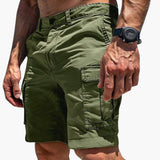 Cargo Shorts für Herren – Outdoor, Freizeit & Mehrtaschen Stil – Grün