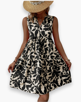 Damen Elegantes Kleid | Sommer Kleider – Schwarz