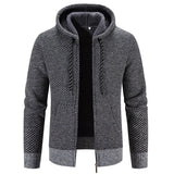 Alarik - Strickjacke für Männer – Grau