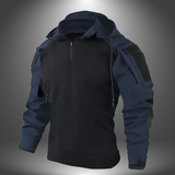 Taj | Premium Robuste Militärjacke für Männer – Blau