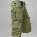 Karl - Outdoor-Shorts für Herren mit vielen Taschen – Hellgrün