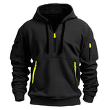 Shalev - Stylischer Langarm Kapuzenpullover | 1+1 Gratis – Schwarz