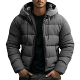 Theon | Warm Winterjacke für Männer – Grau