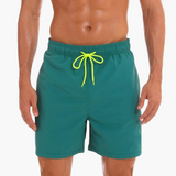Atmungsaktive Shorts - für Herren mit Stretch-Funktion – Dunkelgrün