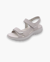 Damen Porty Sandalen | Bequem – Grau