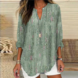 Orielis – Stilvolle bedruckte Bluse – Stil 4