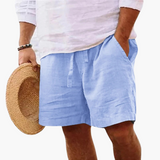 Leichte Beach Shorts für Herren - bequem & stylisch am Strand – Himmelblau