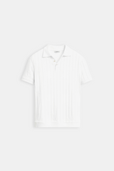 Elegantes Herren-Polohemd in Weiß – Minimalistisch und Zeitlos – Weiß