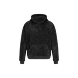 Teddy - kuscheliger herren-hoodie mit fleecefutter – Schwarz