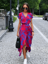 DE CLAIRE KLEID – Rot