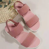 Orthopodiatrie - Orthopädische Wedge-Hill-Sandalen – Rosa