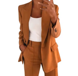 Sasha – Eleganter Zweiteiler – Khaki