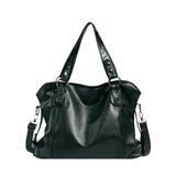 Elegante Tote Bag aus Kunstleder – Grün