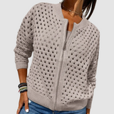 Desiree™ Luxuriöser Strickcardigan – Khaki