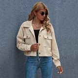 Jana – sommerjacke mit elegantem look – Aprikose