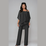 Arilia - Zweiteiliges Soft-Touch-Set – Schwarz