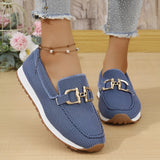 Monica – Loafer für Damen – Lässig und schlicht – Blau
