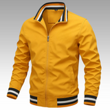 Axel™ – Premium Stilvolle Jacke für Männer – Gelb