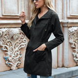 GALE - Wasserdichter Parka für Frauen – Schwarz