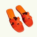 Benedikta™ Flache Sandalen für Frauen – Orange