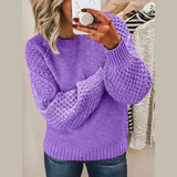 Lizzy – trendiger Pullover – Lila