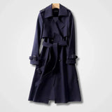 Araya – Trenchcoat für Damen – Marineblau
