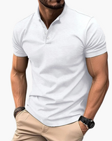 Herren Elegantes Polo Shirt | Zeitloses Poloshirt – Weiß