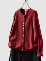 DAS ADALYN | GRACE CARDIGAN – Rot
