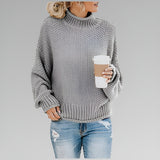 Amy | Klassischer Pullover – Grau
