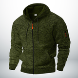 Arvion™ - Moderne und Stilvolle Fleecejacke für Männer – Armeegrün