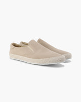 Jacob | Stylischer Espadrille Herren-Slip-On aus Wildleder mit Bastsohle – Beige