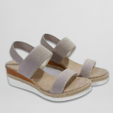 Yara | Komfort-Sandalen – Grau