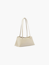 Satteltasche mit floralem Gingham-Muster – Hafer