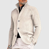 Marc | Elegante Strickjacke – Beige
