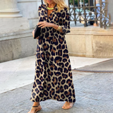 Silvie | Mutiger und eleganter Leo-Kleid – Leopardmuster 2