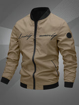 Hammond – Lässige Bomberjacke Mit Langen Ärmeln – Khaki