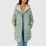 Birgitta | Damen Fleecejacke – Stil und Wärme für kalte Tage – Grün
