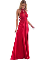 Serene - Umwandelbares Maxikleid – Rot